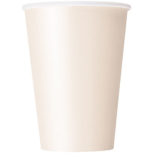 Paper Cups, 12 oz, Ivory, 10ct - Walmart.com