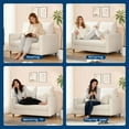 thumbnail image 5 of Garvee 52" Loveseat Sofa with Coiled Cushion 450LB Capacity Fabric Couch Easy Assembly for Apartment, 5 of 8
