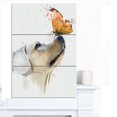 thumbnail image 1 of Design Art - Golden Retriever Dog with Butterfly, 1 of 2