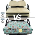 thumbnail image 6 of Yuyamidu Funny Bear Golf Cart Seat Covers with Front Pockets Coconut Tree Golf Cart Seat Towel Blanket for 2-Person Seats Club Car Easy to Carry, 6 of 8