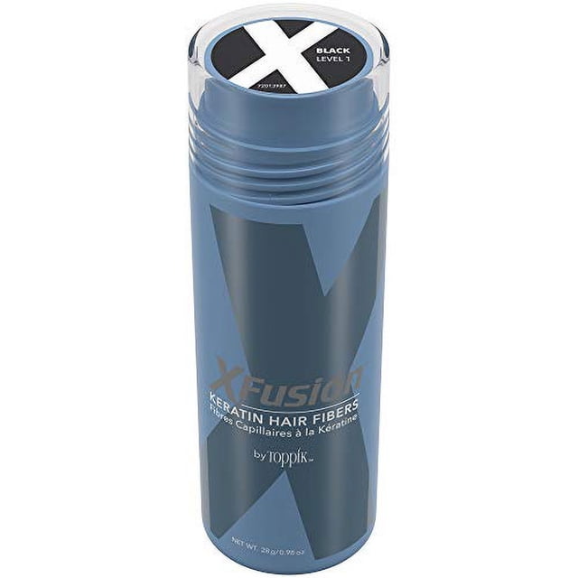 Fibras Capilares de Queratina Xfusion Negro Tamaño Grande 28g