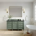 thumbnail image 5 of James Martin Vanities 650-V60S-SBR-3CSP Brittany 60" Single Basin Poplar Wood Vanity Set -, 5 of 7