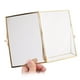thumbnail image 2 of fotografía De Metal De 2 Piezas Con Borde, Dorado, 6 X 4 '', Tamaño De Fotografía Estándar, Frente De , Foto Independiente Yuyangstore Marco de fotos de fotos antigua, 2 of 8
