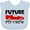 AE-Light Blue, variant on Inktastic Future Pit Crew Red Race Car Boys or Girls Baby Bib
