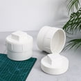 thumbnail image 3 of 2 Pcs PVC Pipe Caps Sewer Cleanout Adapter Repair Parts Flush Cap for 4 Inch Sewer and Drain Pipe, 3 of 9