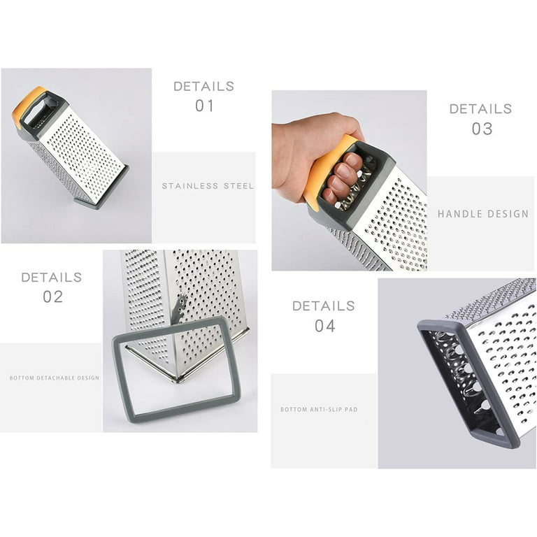 Five simply smart Stainless Cheese Grater Silver