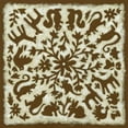 thumbnail image 2 of Zarris, Chariklia 26x26 Gold Ornate Wood Framed with Double Matting Museum Art Print Titled - Folk Story in Brown, 2 of 4