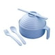 thumbnail image 4 of Cuenco para ramen con tapa, cómodo cuenco para aperitivos con agarre para apartamento, cocina, viajes azul, 4 of 8