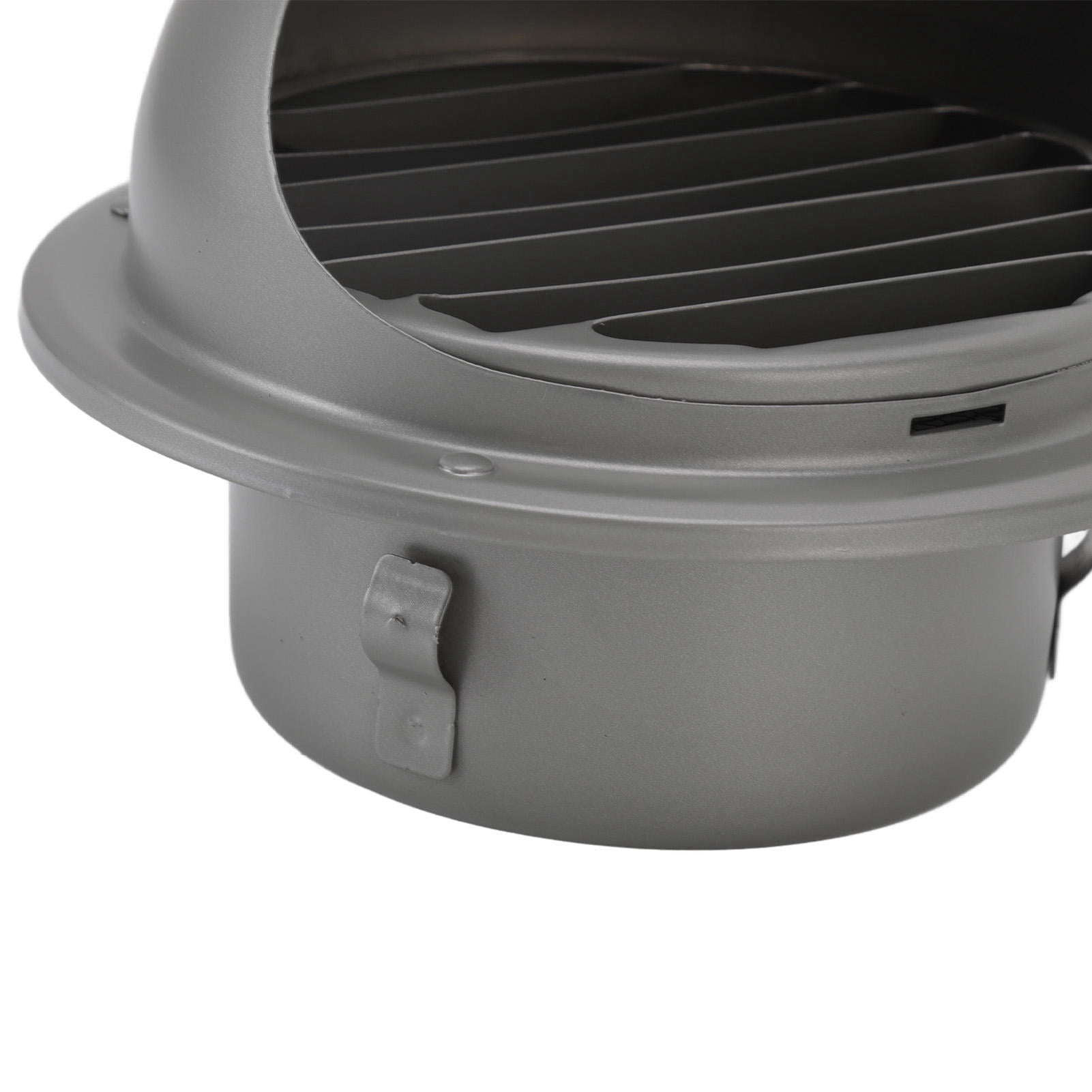 YAHHU Stainless Steel Louvered Wall Vent – Waterproof, Windproof, Round Hemispherical Cover, Easy Install, 5.5"×5.9" for Dryer, Kitchen, Bathroom & HVAC