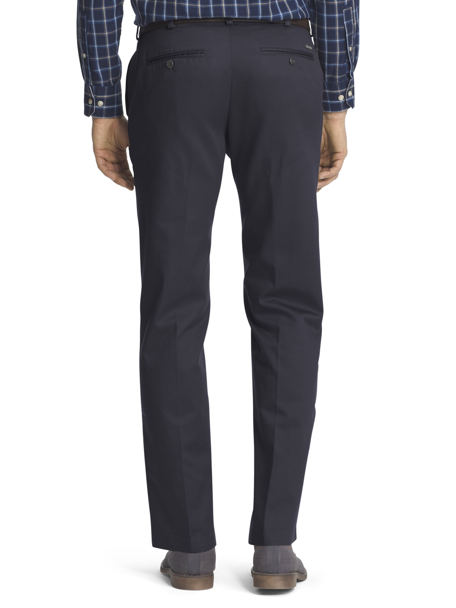 IZOD Men's American Chino Straight Fit Flat Front Pant