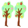 thumbnail image 1 of unbranded 2Ud Pegatinas De Árbol Artificial Para De Aula Y Hogar, 1 of 7