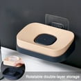 thumbnail image 2 of 2 paquetes de jabones de sujeción fuerte, soporte para jabón con ventosa, accesorios universales imprescindibles para la cocina y el baño, 2 of 5