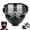 Gray lenses, variant on Detachable Full Face Goggle Mask with Adjustable Strap and PC Lens for Cycling and Outdoor Riding