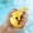 Yellow, variant on Whale Spouting Water Bath Toy, Soft Silicone Pinch Decompression Toy for Summer Swimming Pool