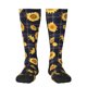 thumbnail image 1 of Balery Royal Blue Plaid Sunflower Calcetines novedosos Calcetines deportivos Calcetines hasta la rodilla Calcetines de algodón Calcetines originales y geniales, 1 of 6