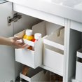 thumbnail image 3 of Plastic Kitchen Storage Organizer Stackable Stylish Box For Pots Pans Knifes Brushes, 3 of 5