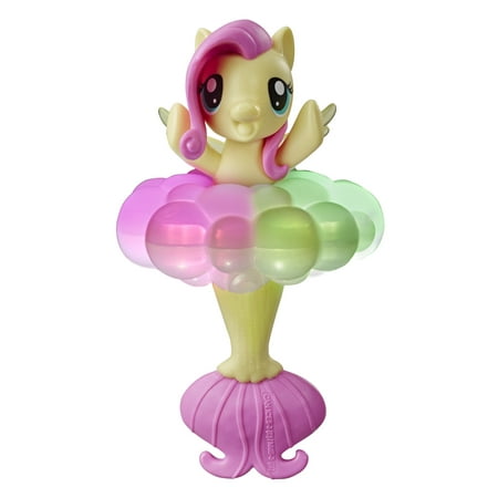 My Little Pony Toy Rainbow Lights Fluttershy - Floating Water-Play Seapony