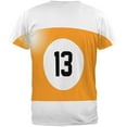 thumbnail image 2 of Halloween Billiard Pool Ball Thirteen Costume All Over Mens T Shirt, 2 of 2