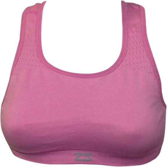 Zensah Seamless Running Sport Bra-Medium/Large Green