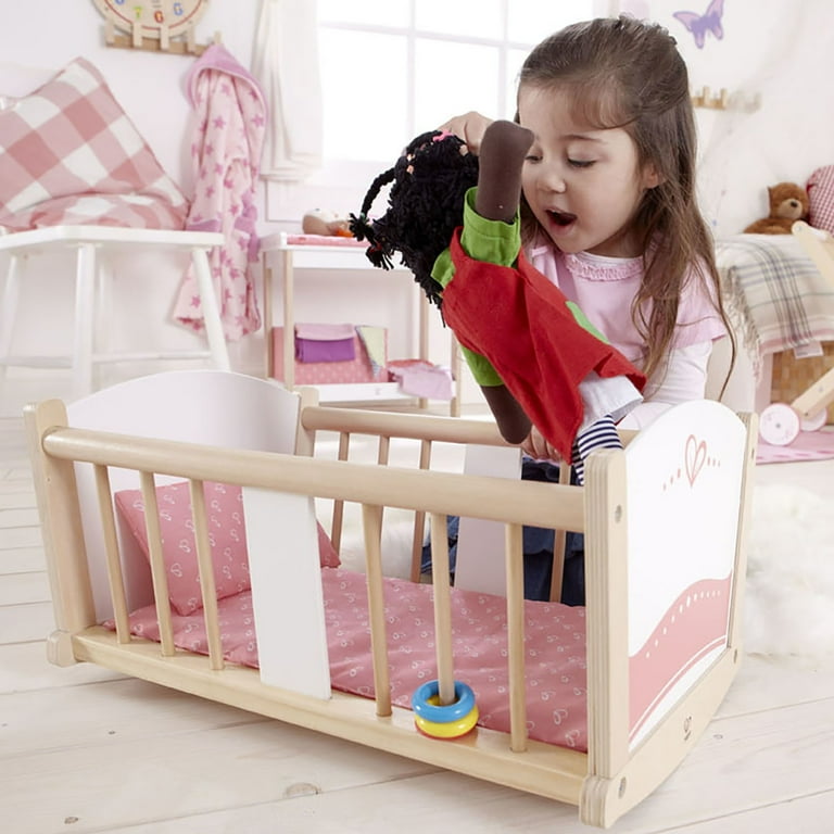 Hape doll bed on sale