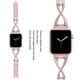 thumbnail image 5 of Banda Compatible para Apple Watch Bands 38mm 42mm iwatch Bands para mujer Joyería Correa de pulsera de metal, reemplazo de pulsera MFZFUKR 2033275-4, 5 of 9