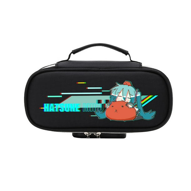 Estuche para lápices Hatsune Miku Anime, impermeable, 20 x 6 x 8 cm