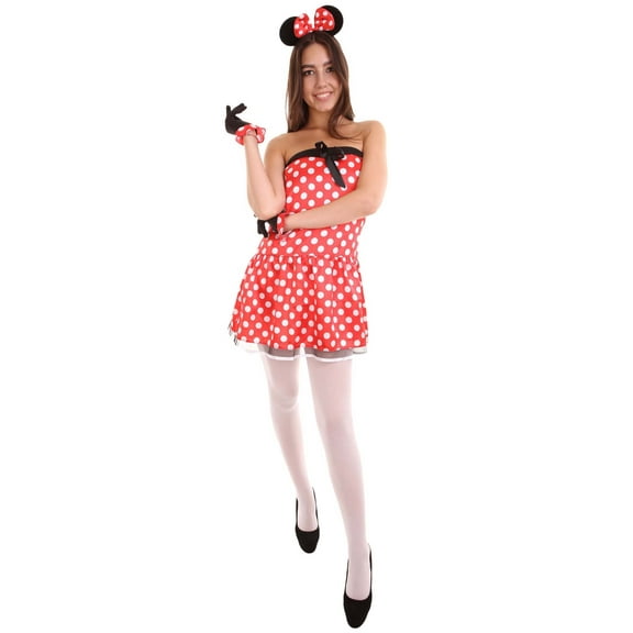 Adult Women's Miss Mouse Costume | Multi Cosplay Costume