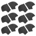 thumbnail image 1 of Protector De Cojín De Talón 6 Pares De Almohadillas De Talón Protector De Cojín Absorción De Golpes Cubierta Protectora De Talón Con Agujeros Negro ANGGREK Otros, 1 of 8