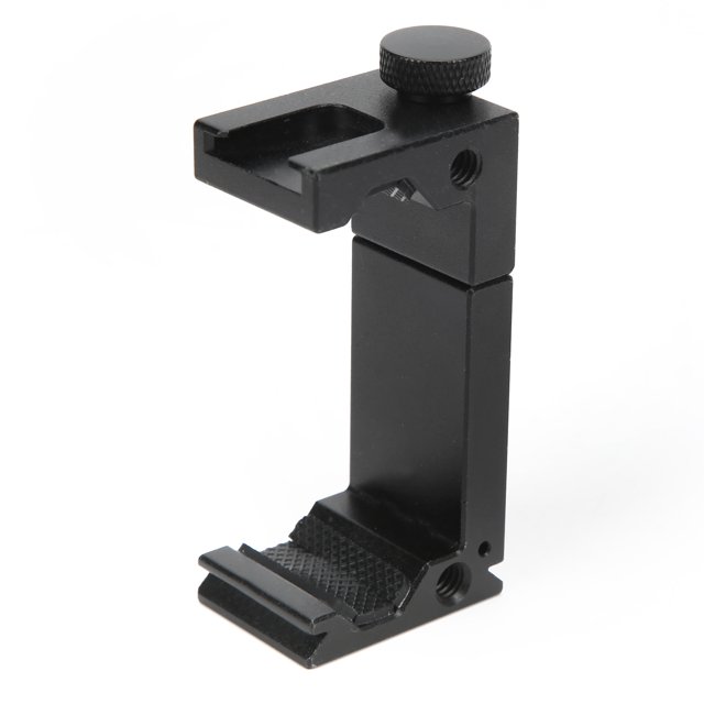 Clip de Téléphone avec Trou pour Vis, Support de Trépied de Téléphone Mobile avec Chaussure Froide Support de Trépied de Téléphone Performance Prouvée