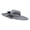 D, variant on BKER Men Women Wide Brim Sun Hats with 2 Solar Fan Waterproof Breathable Bucket Hat Outdoor Fishing Hat for Hiking Camping
