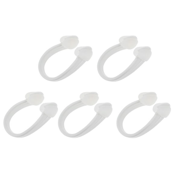 5 Boxes Wear-resistant Nose Plugs Portable Swimming Clip Accessories Silicone PC Baby