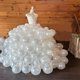 thumbnail image 5 of Globo de látex blanco perlado de 5, 10 y 12 pulgadas, juego de guirnaldas para decoración de bodas, cumpleaños, fiestas, baby showers, relojes., 5 of 6