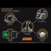 Thrustmaster T16000M FCS Flight Pack, Hall Effect Stick and Throttle, HOTAS Combo - PC