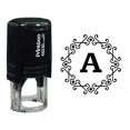 thumbnail image 1 of Printtoo Alphabet A Monogram Octagon Celtic Swirl Frame Self Inking Rubber Stamp Office Stationary, 1 of 7