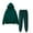 Green%GC%, variant on Mens Sweatsuit 2 Piece Sets Casual Men's Jogging Tracksuit Set Solid Color Zip Cardigan Hoodie Pants Sweat Suit for Men Warm Fall Winter Athletic Track Suit Outfits