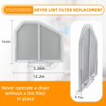 thumbnail image 2 of Filtre de Remplacement pour Sèche-Cheveux W10120998 - Compatible avec Sèche-Cheveux Whirlpool, Kenmore, Roder & Sears, 2 of 5