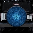 thumbnail image 1 of Motif Futuriste Housse de Roue de Rechange Universelle en Polyester pour Remorque RV SUV Camion Campeur, 1 of 5
