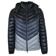 Mens Heavyweight Quilted Hooded Puffer Bubble Jacket (Sizes, S to 2XL)