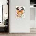 thumbnail image 3 of Butterfly Wall Art Positive Affirmations Wall Decor Today I Choose Pictures Canvas Prints Artwork Painting Modern Home Decorations For Bathroom Girls Bedroom Living Room Framed 12"x16", 3 of 6