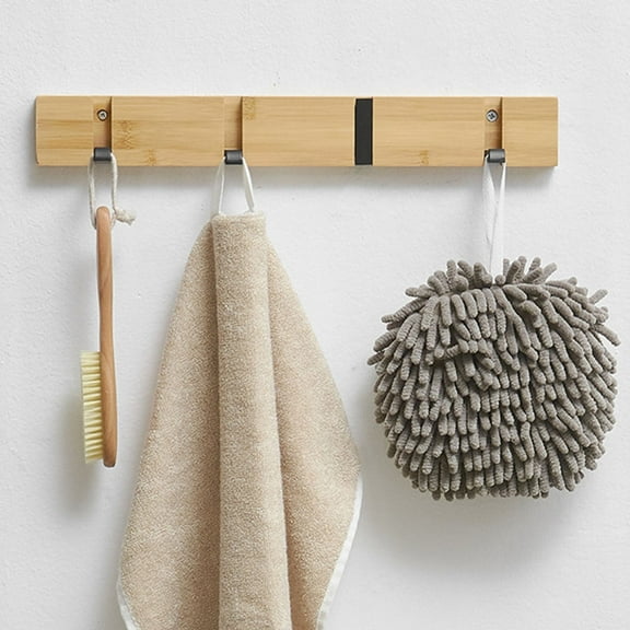 Raindrops 1 Set of Garment Hook Wall Mount Coat Rack Hat Hanging Rack 4-hook Clothes Hanger Rack