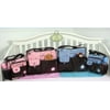 SoHo Pink/Blue and Brown diaper tote bags 4 pcs set (Pink and Brown)