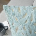 thumbnail image 3 of Rosnek Gold Stamping Cushion Cover Soft Plush Feather Faux Fur Throw Pillow Cases Velvet Shaggy Decor Pillow Cover Bed Sofa Pad, 3 of 5