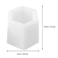 thumbnail image 2 of 1Pc Pen Holder Mold Hexagonal Epoxy Resin Mold DIY Silicone Mould Making Tool, 2 of 3