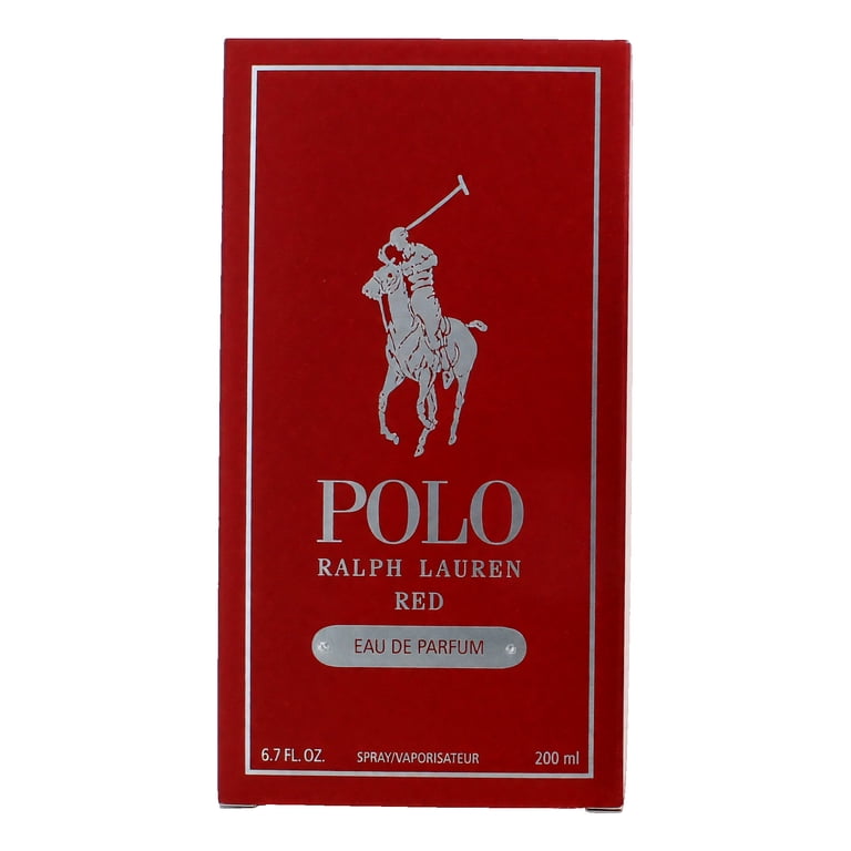 Ralph Lauren Polo Red, 6.7 oz Eau de Parfum Spray, Ginger, Cedar