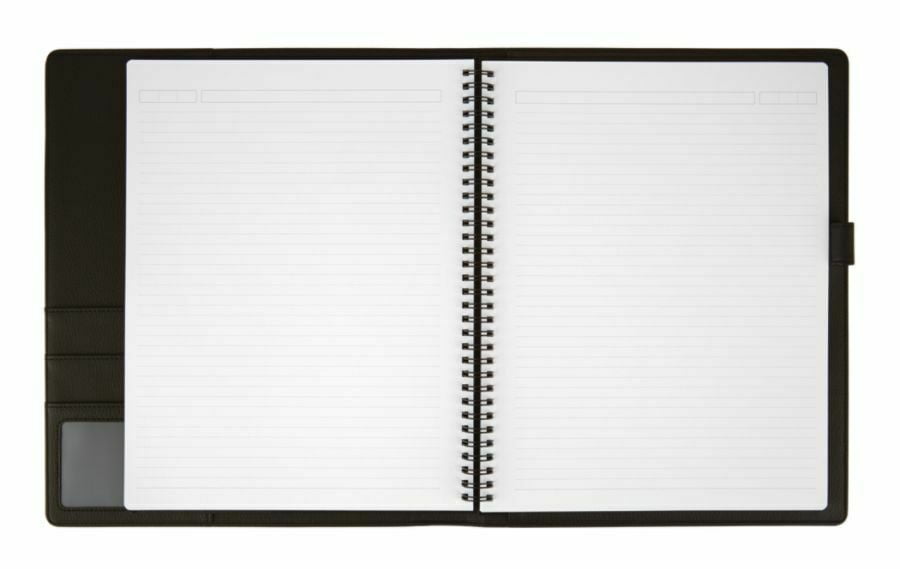 Office Depot Premium Folio Notebook, 8.5"x11" Narrow Ruled, 60 Sheets