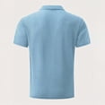 thumbnail image 4 of Afdoent Mens Polo Shirts Male Summer Lapel Short Sleeve Polo Shirt Leisure Comfortable Shirt Comfortable, 4 of 4