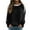 Gray, variant on Vedolay Women Hoodless Hoodies Print Crew Neck Long Sleeves Sweatshirt Tops 2023 Black,XL