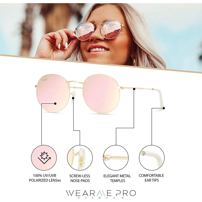 WearMe Pro Round Trendy Sunglasses