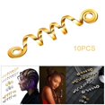 thumbnail image 6 of hair Bead Y hair Braid Rings Dwarven Beard hair Tube Medium 10pcs, 6 of 8