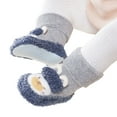 thumbnail image 4 of Kureaily Boys Girls Baby Socks Shoes Toddler Shoes Floor Socks Shoes Rabbit Boys on Shoe Baby Girl Shoes Size 1 6-12 Months, 4 of 4
